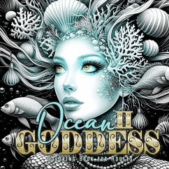 Cover Ocean Goddess Coloring Book for Adults 2
