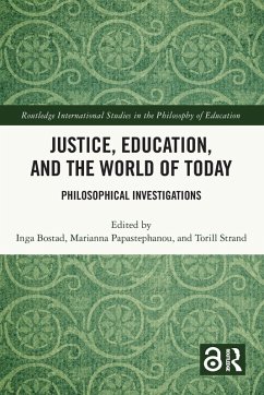 Justice, Education, and the World of Today