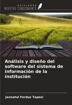 Cover Análisis y diseño del software del sistema de información de la institución