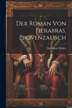 Cover Der Roman Von Fierabras, Provenzalisch