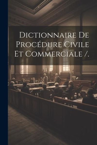 Dictionnaire De Procédure Civile Et Commerciale /.