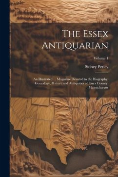 Cover The Essex Antiquarian