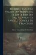 Recherches Sur La Valeur Des Monnoies,... - Bild 1