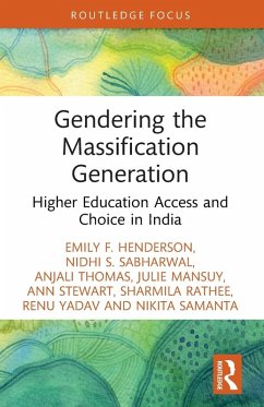 Cover Gendering the Massification Generation