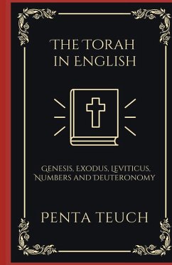 Cover The Torah in English - Bible Large Print (also called the Pentateuch)