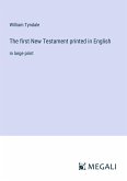 The first New Testament printed in English