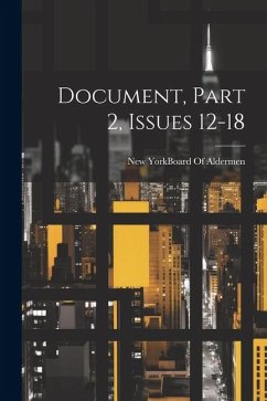 Cover Document, Part 2, issues 12-18