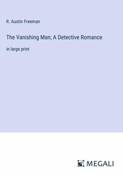 Cover The Vanishing Man; A Detective Romance