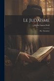 Le Judaïsme: Ptie. Théodicée Le Judaïsme: Ptie. Théodicée