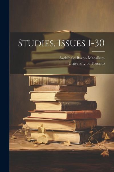 Studies, Issues 1-30 Studies, Issues 1-30