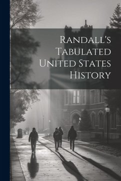 Cover Randall's Tabulated United States History