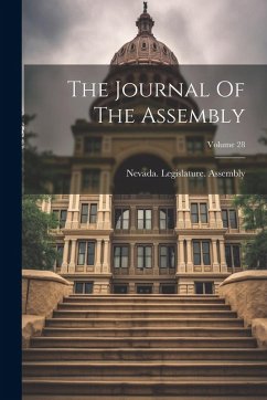 Cover The Journal Of The Assembly; Volume 28