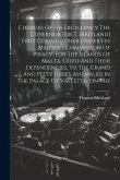 Charges Of His Excellency The Governor [sir T. Maitland] First Commissioner Under His Majesty's Commission Of Piracy, For The Islands Of Malta, Gozo A