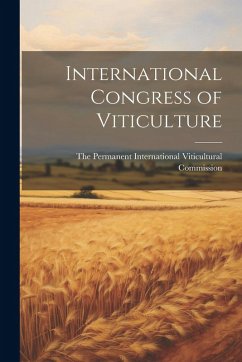 Cover International Congress of Viticulture