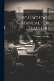 High School Manual for Teachers