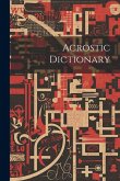 Acrostic Dictionary