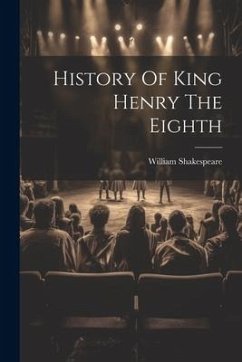 Cover History Of King Henry The Eighth