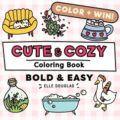 Cute and Cozy Coloring Book - Bold and Easy - Douglas, Elle