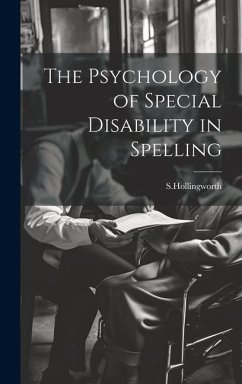 Cover The Psychology of Special Disability in Spelling
