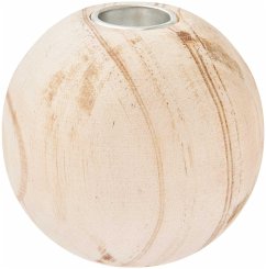 Kerzenhalter Kugel, 8 x 7 cm, FSC 100%