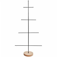 Cover Tannenbaum Metall/Holz 79,5 x 14 x 40 cm