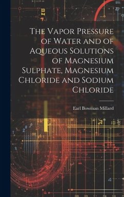 The Vapor Pressure of Water and of Aqueous Solutions of Magnesium Sulphate, Magnesium Chloride and Sodium Chloride - Millard, Earl Bowman