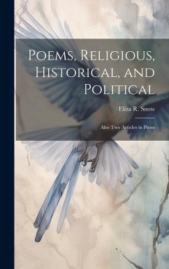 Cover Poems, Religious, Historical, and Political: Also two Articles in Prose