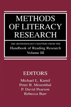 Cover Methods of Literacy Research