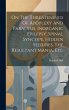 On The Threatenings Of Apoplexy And... - Bild 1