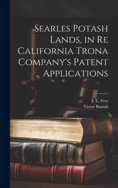 Cover Searles Potash Lands, in re California Trona Company's Patent Applications