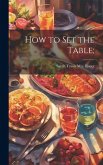 How to set the Table;