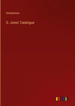 Cover O. Jones' Catalogue
