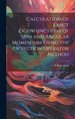 Cover Calculation of Exact Eigenfunctions of Spin and Angular Momentum Using the Projection Operator Method