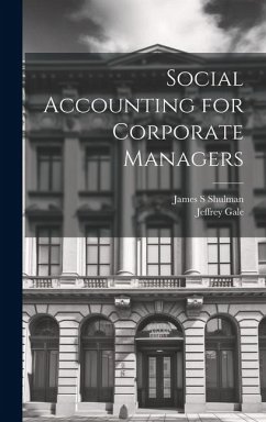 Cover Social Accounting for Corporate Managers