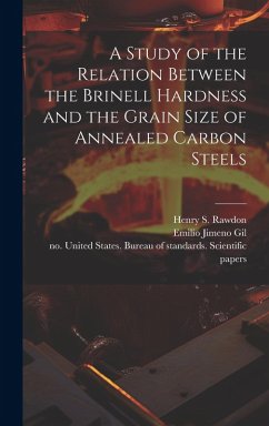 Cover A Study of the Relation Between the Brinell Hardness and the Grain Size of Annealed Carbon Steels