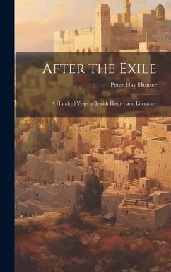 Cover After the Exile: A Hundred Years of Jewish History and Literature