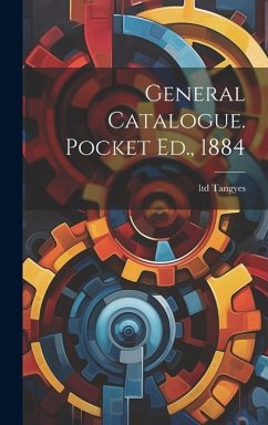 Cover General Catalogue. Pocket Ed., 1884