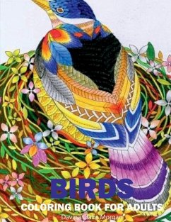 Cover Birds Coloring Book for Adults