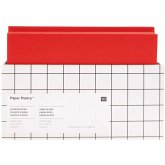 Karten- und Umschlagset Glitter, Rot Matt, FSC MIX, 8 Karten mit Umschlägen