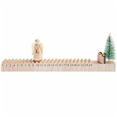 Schiebe-Adventskalender Engel Holz, FSC 100%