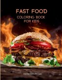 Fast Food Coloring Book for Kids