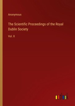 Cover The Scientific Proceedings of the Royal Dublin Society