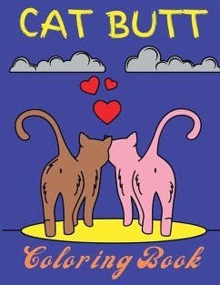 Cover Cat Butt Coloring Book