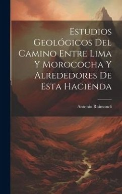 Estudios Geológicos Del Camino Entre Lima Y Morococha Y Alrededores De Esta Hacienda - Raimondi, Antonio