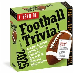 A Year of Football Trivia! Page-A-Day(r) Calendar 2025 - Marcus, Jeff; Workman Calendars