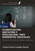 PLANIFICACIÓN, EJECUCIÓN Y EVALUACIÓN: TRES MOMENTOS CRUCIALES