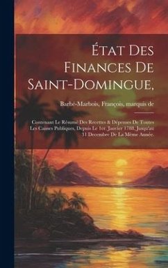 Cover État des finances de Saint-Domingue,