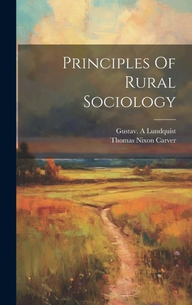 Principles Of Rural Sociology Principles Of Rural Sociology