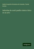 Señoritas de conil: pasillo cómico-lírico en un acto