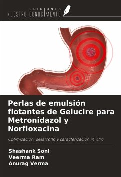 Cover Perlas de emulsión flotantes de Gelucire para Metronidazol y Norfloxacina
